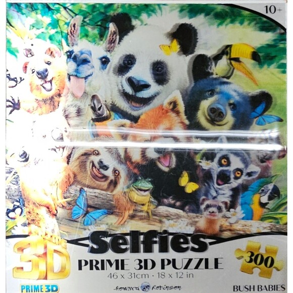 Selfies Prime 3D Animal 300-Piece Puzzle -New In Box - Picture 7 of 7